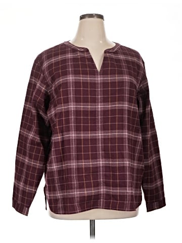 L.L.Bean 3/4 Sleeve Blouse (view 1)
