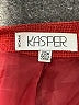 Kasper 100% Polyester Red Jacket Size 20 - photo 6