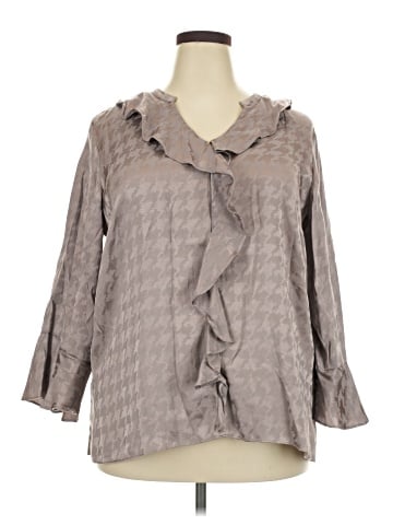 Investments 3/4 Sleeve Blouse (view 1)