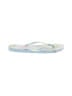 Tory Burch White Blue Flip Flops Size 10 - photo 1