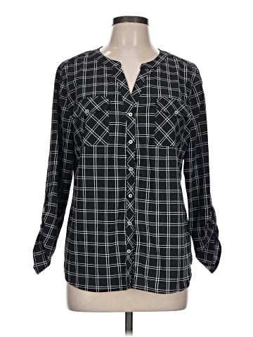 Notations Long Sleeve Blouse (view 1)