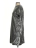 Gap 100% Polyester Metallic Silver Cocktail Dress Size S - photo 5