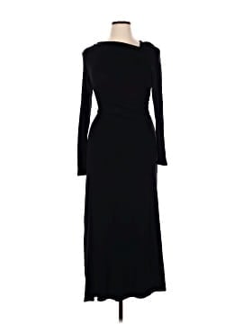 bohemian black dress Long Black Boho Dress