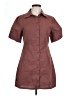 Assorted Brands Solid Brown Casual Dress Size 10 - photo 1