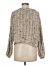 Jessica Simpson 100% Polyester Tweed Tan Pullover Sweater Size M - photo 2