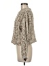 Jessica Simpson 100% Polyester Tweed Tan Pullover Sweater Size M - photo 5