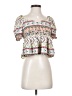O'Neill Ivory Short Sleeve Blouse Size S - photo 1