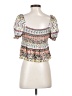 O'Neill Ivory Short Sleeve Blouse Size S - photo 2