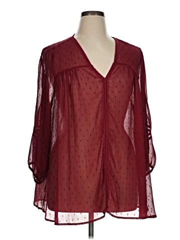 New Directions 3/4 Sleeve Blouse (view 1)