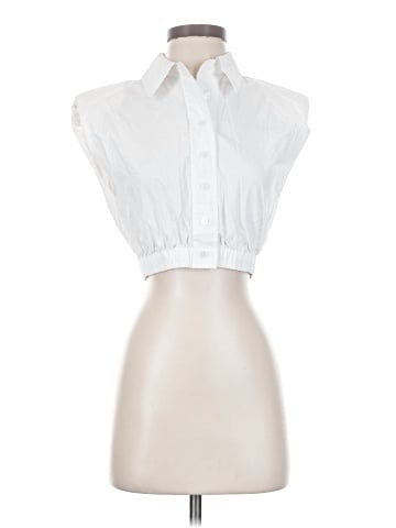 ASTR The Label Sleeveless Button-Down Shirt (view 1)