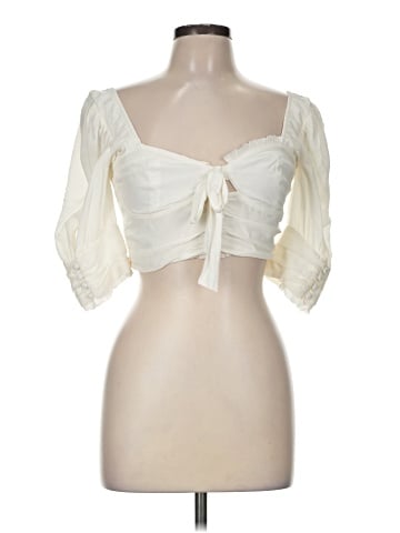 For Love & Lemons 3/4 Sleeve Blouse (view 1)