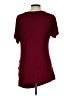 Unbranded Burgundy Short Sleeve Top Size L - photo 2