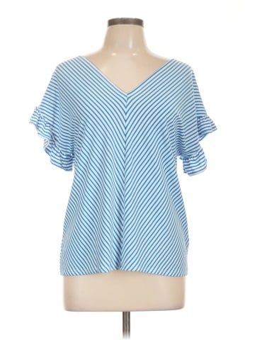 Notations Short Sleeve Blouse (view 1)