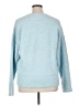 On 34th Solid Blue Pullover Sweater Size XL - photo 2