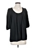5/48 Black 3/4 Sleeve Blouse Size S - photo 1