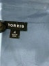 Torrid 100% Polyester Blue 3/4 Sleeve Blouse Size 4X Plus (4) - photo 7