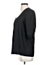 5/48 Black 3/4 Sleeve Blouse Size S - photo 5
