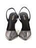 Aldo Gray Black Heels Size 6 - photo 2