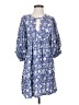 Unbranded Paisley Blue Casual Dress Size S - photo 1