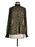 Caroll 100% Polyester Gold Long Sleeve Blouse Size EU 38 / US 8 - photo 1