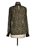 Caroll 100% Polyester Gold Long Sleeve Blouse Size EU 38 / US 8 - photo 2