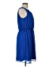 SOHO Apparel Ltd 100% Polyester Solid Blue Cocktail Dress Size 12 - photo 4