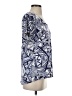 One September Blue Short Sleeve Blouse Size S - photo 4