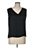 Neiman Marcus Black Sleeveless Blouse Size L - photo 1