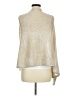 Willow & Clay Metallic Silver Cardigan Size M - photo 2