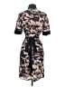 BCBGMAXAZRIA 100% Silk Print Black Kimono Size S - photo 2