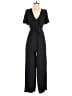 See You Monday 100% Polyester Solid Black Jumpsuit Size S - photo 1