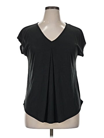 Green Envelope Short Sleeve Top (view 1)