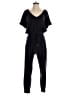 Roan + Ryan Solid Black Jumpsuit Size S - photo 1