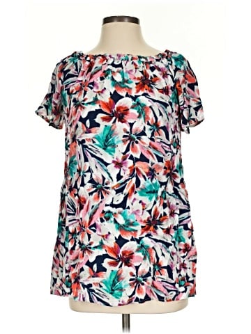 Ella Moss Short Sleeve Blouse (view 1)