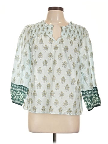 Talbots 3/4 Sleeve Blouse (view 1)