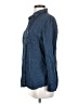 Unbranded Blue Long Sleeve Button-Down Shirt Size S - photo 5
