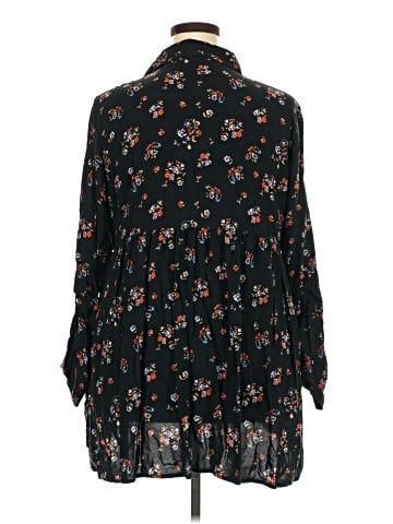 a.n.a. A New Approach 3/4 Sleeve Blouse (view 2)