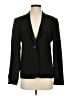Garnet Hill 100% Silk Black Silk Blazer Size 4 - photo 1