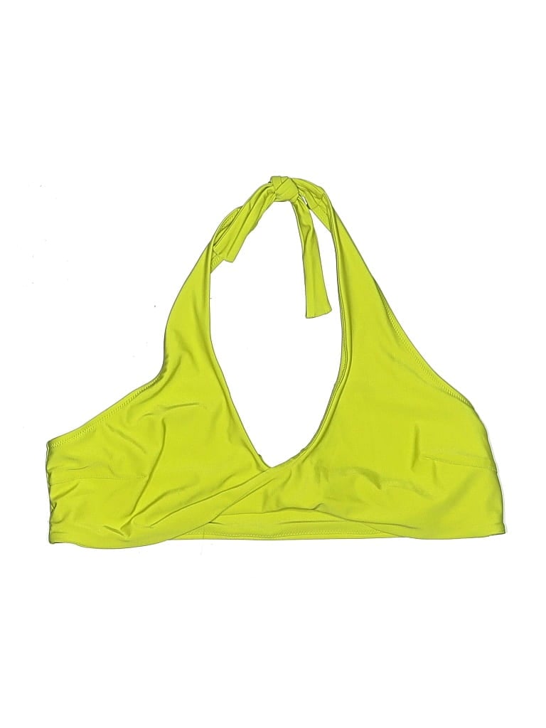 Pre-owned Aerie Swimsuit Top Yellow Swimwear