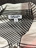 Splendid 100% Rayon Checkered-gingham Gray Long Sleeve Button-Down Shirt Size M - photo 7