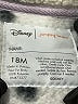 Disney x Jumping Beans 100% Polyester Graphic White Cardigan 12-18 MO / 18 MO - photo 3