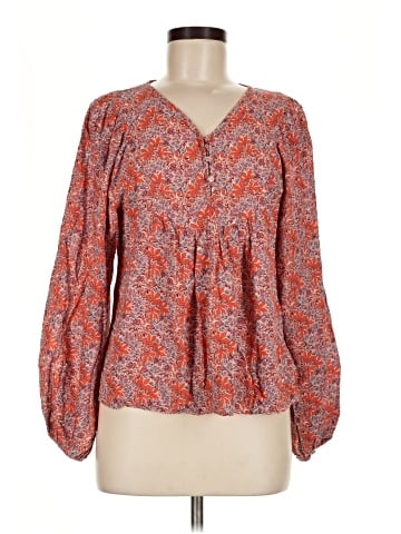Solitaire Long Sleeve Blouse (view 1)
