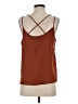 Unbranded Brown Sleeveless Top Size S - photo 2