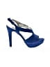 BCBG Blue Sandals Size 9 1/2 - photo 1