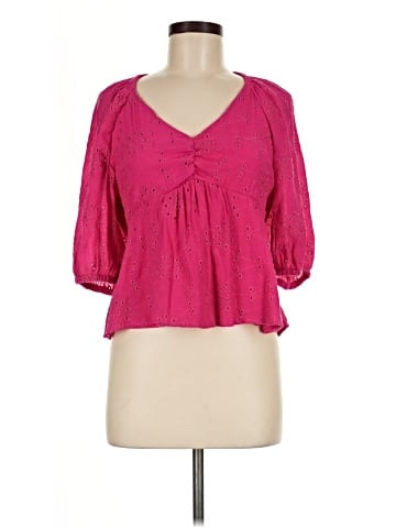 Sofia Jeans by Sofia Vergara 3/4 Sleeve Blouse (view 1)
