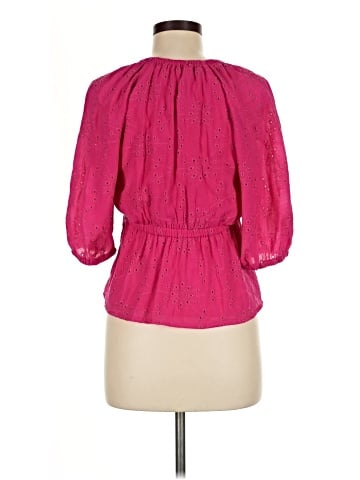 Sofia Jeans by Sofia Vergara 3/4 Sleeve Blouse (view 2)