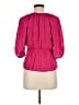 Sofia Jeans by Sofia Vergara Pink 3/4 Sleeve Blouse Size M - photo 2