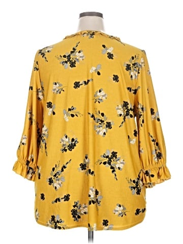 MELLODAY Long Sleeve Blouse (view 2)