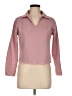 Assorted Brands Pink Long Sleeve Polo Size M - photo 1