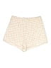 Windsor 100% Polyester Tweed Ivory Shorts Size M - photo 1